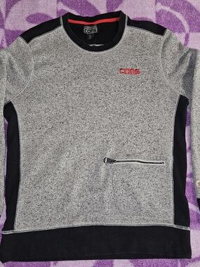 Converse CONS Black Sweatshirt with Red Trim